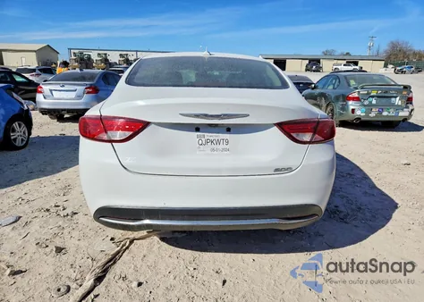 2016 Chrysler 200 Limited из США, поврежденный, VIN 1C3CCCAB0GN156739